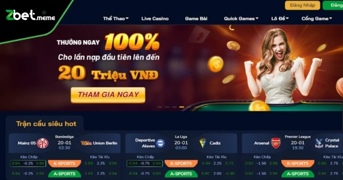 Khuyến Mãi Hấp Dẫn Tại Zbet